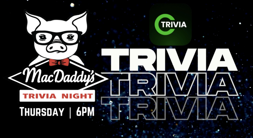 Live Trivia Thursday at MacDaddys